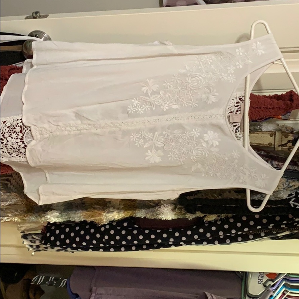 Dressy tank top (white)
